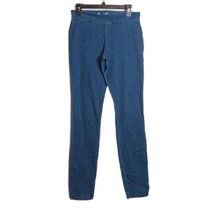 Juicy Couture Pull On Jeans Womens Large Tall Midrise 90s Y2K Skinny Jeggings